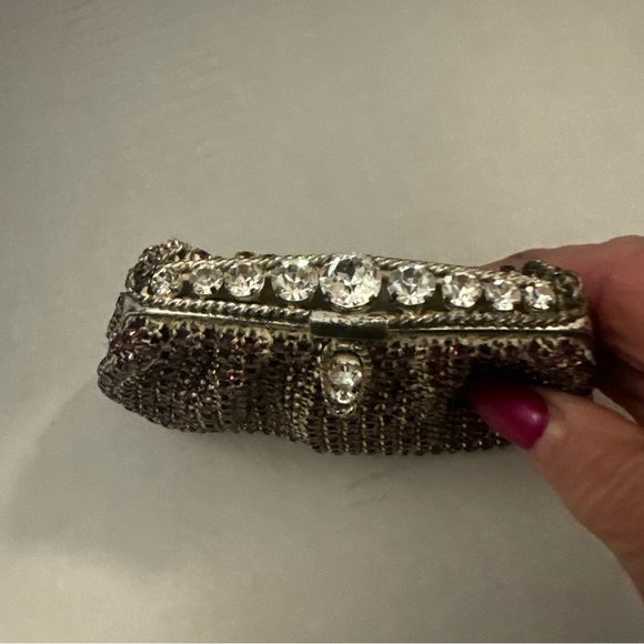 Elegant Purple Evening Clutch Crystal
Hand bag